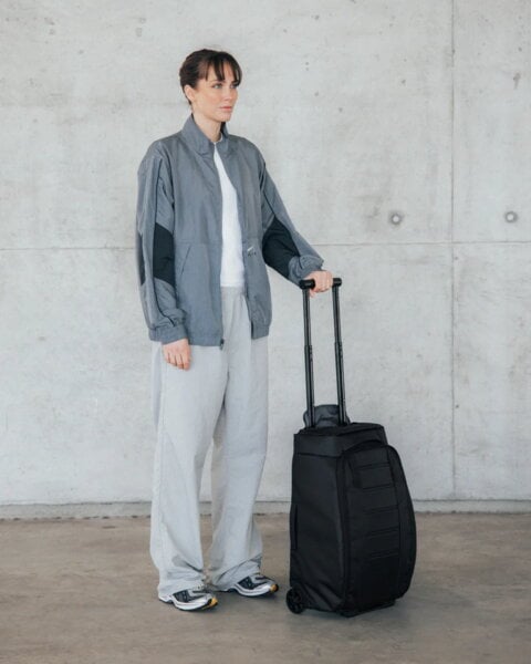 Borse e buste, Borsa a mano Hugger Roller Bag, 40L, nero, Nero