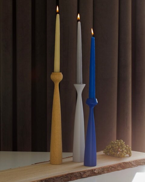 Candleholders, Rose candleholder, sky blue, Light blue