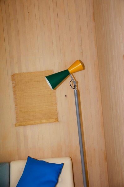 Floor lamps, Parliament  floor lamp, green - yellow, Yellow