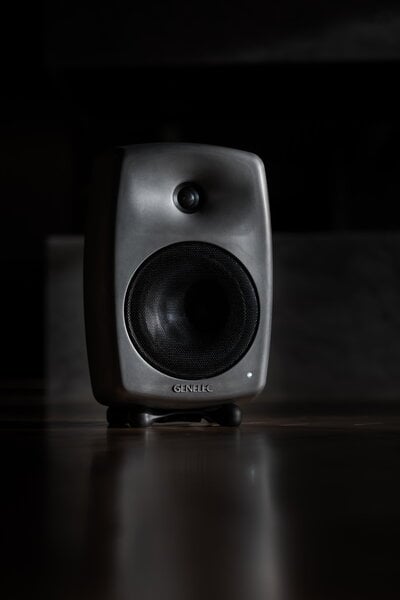 Hifi & audio, G Four active speaker, EU 230V, RAW aluminium, Silver