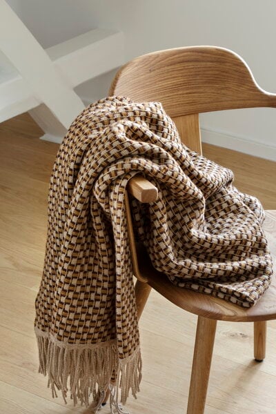 Blankets, Isak throw, 150 x 210 cm, chestnut, Brown