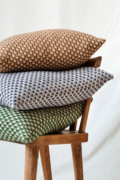 Decorative cushions, Isak cushion, 60 x 60 cm, chestnut, Brown
