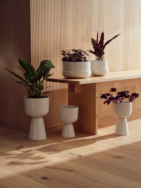 Planters & plant pots, Nappula plant pot 320 x 190 mm, white, White