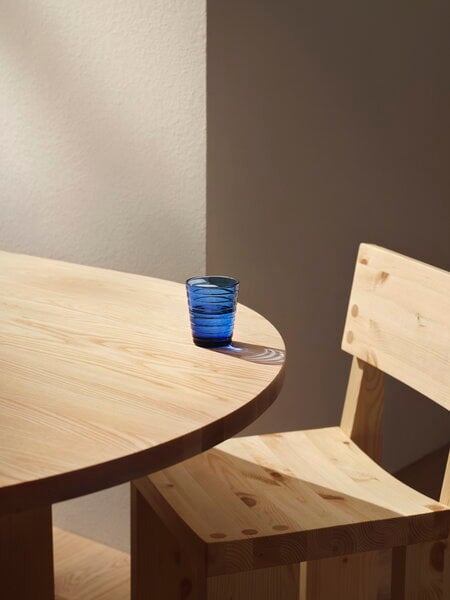 Tumblers, Aino Aalto tumbler, 22 cl, 2 pcs, ultramarine blue, Blue