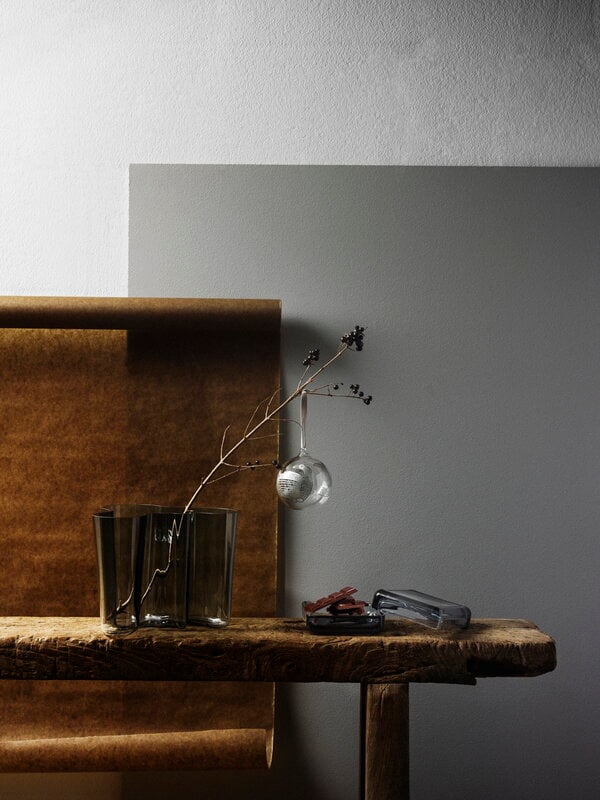Vasi, Vaso Aalto 160 mm, grigio scuro, Grigio