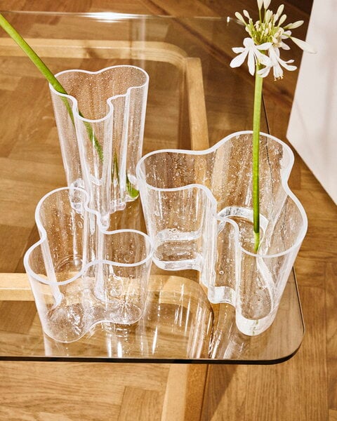 Iittala Aalto vase 95 mm, clear | Finnish Design Shop