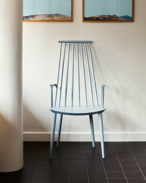 Armchairs & lounge chairs, J110 chair, slate blue, Light blue