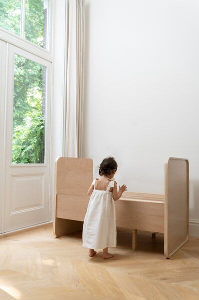 Kids' furniture, Form Baby & Junior bed, oak, Natural