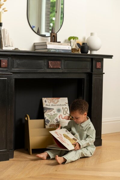 Kids' furniture, Book holder, curry, Brown