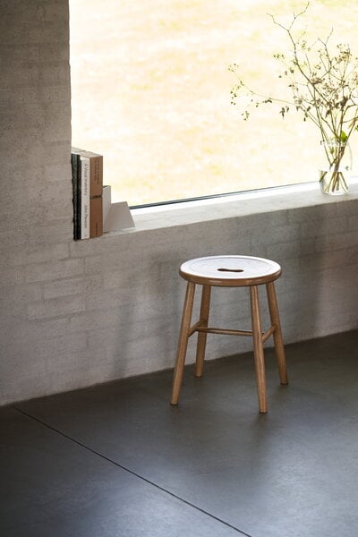 Stools, J27 stool, beech, Natural