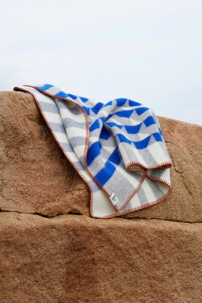 Blankets, Kvam throw, 135 x 200 cm, blue, Blue