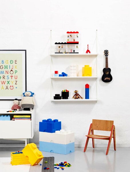 Förvaringsbehållare, Lego Storage Brick 4, blå, Blå