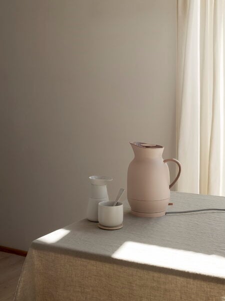 Kettles, Amphora electric kettle, 1,2 l, soft peach, Beige