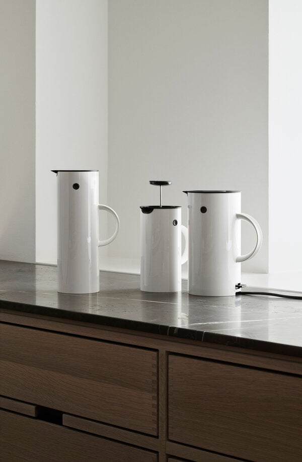 Thermos jugs, EM77 vacuum jug 1,0 L, white, White
