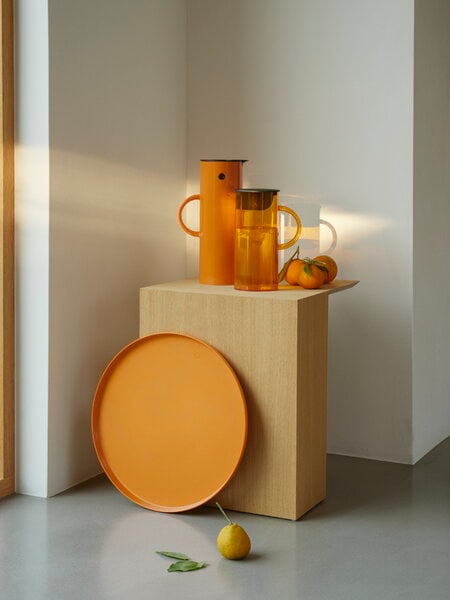 Jugs & pitchers, EM77 jug with lid, 1,5 L, saffron, Orange