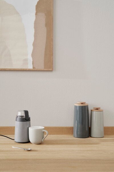 Coffee accessories, Emma coffee grinder, grey, Gray