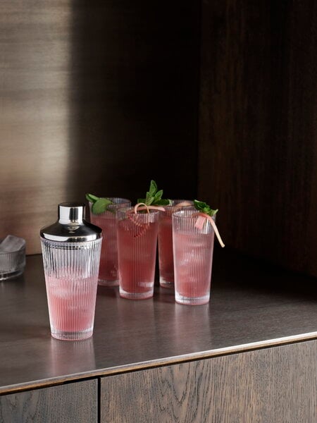 Shaker à cocktail PILASTRO 400 ml, transparent, verre, Stelton