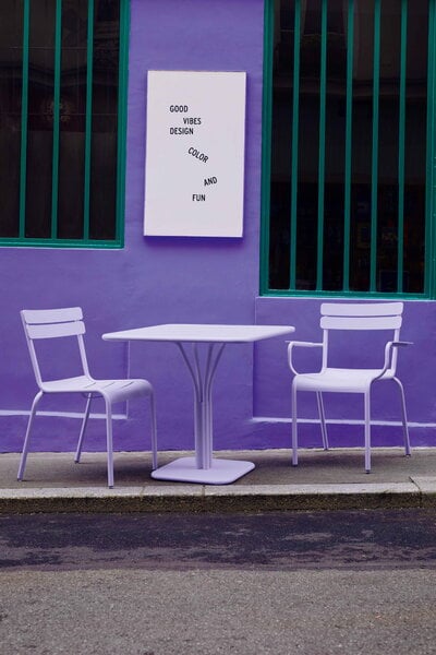 Patio chairs, Luxembourg chair, marshmallow, Purple