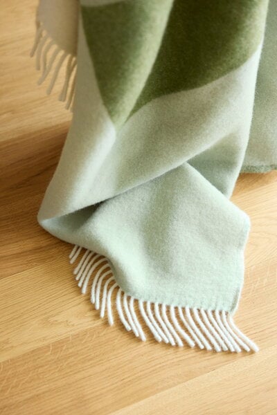 HAY Mono blanket, 130 x 180 cm, aqua green | Finnish Design Shop