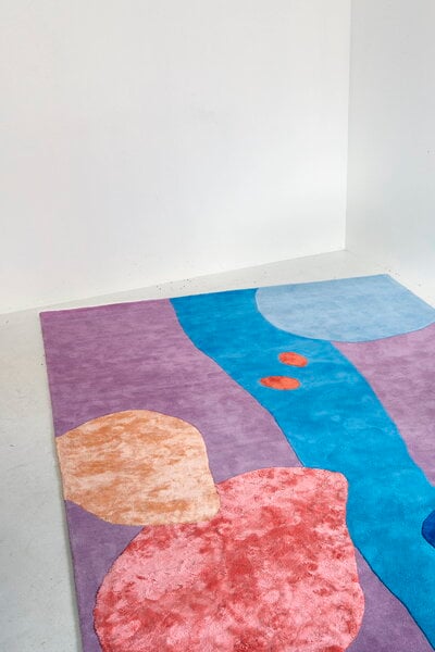 Wool rugs, Poppykalas Secret Garden rug, Multicolour