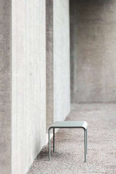 Patio chairs, August stool, green, Green
