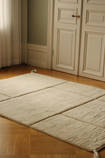 Wool rugs, Line 04 rug, White