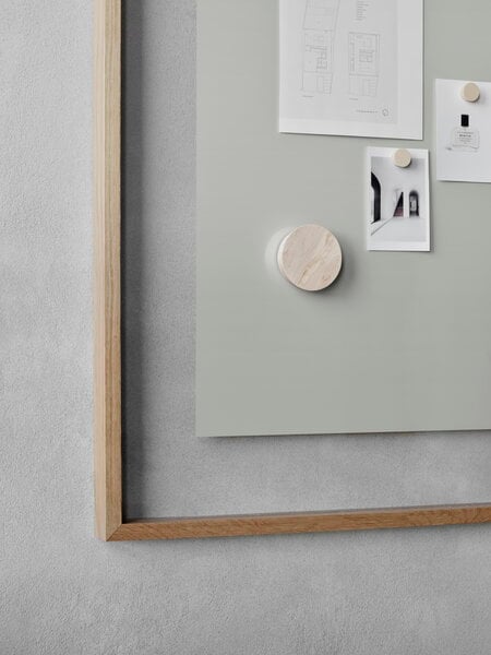 Pinnwände und Whiteboards, A01 Glastafel, 70 x 100 cm, Shy, Grau