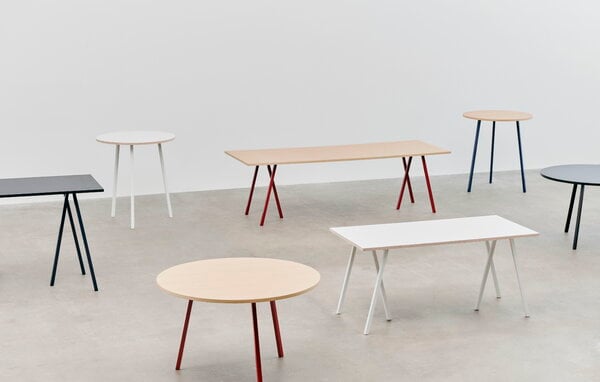 HAY Loop Stand frame, 2 pcs, maroon red | Finnish Design Shop