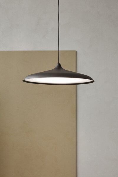 Pendant lamps, Circular pendant, black, Black