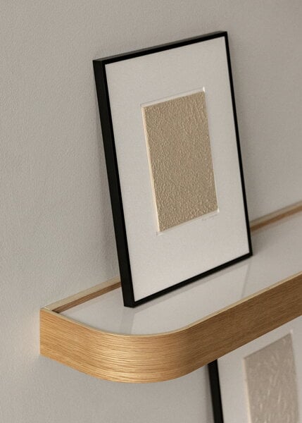 Wall shelves, Epoch shelf 79, oak - fog, Natural