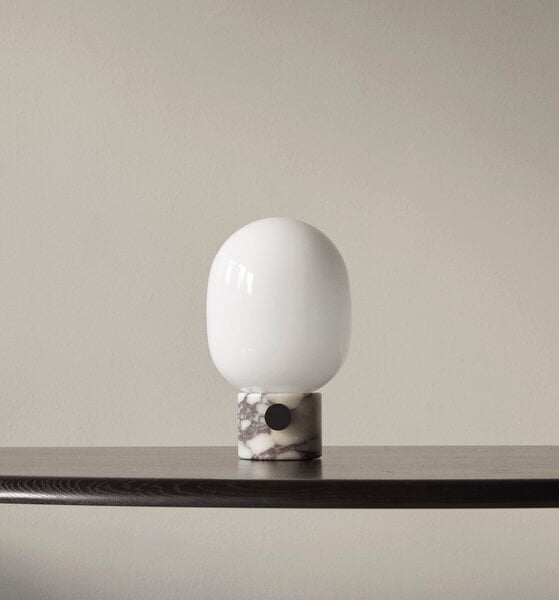 Audo Copenhagen JWDA table lamp, Calacatta Viola marble | Finnish ...