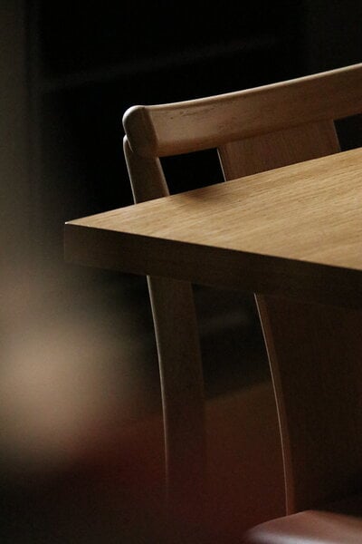 Ruokapöydän tuolit, Merkur ruokapöydän tuoli, tammi, Luonnonvärinen