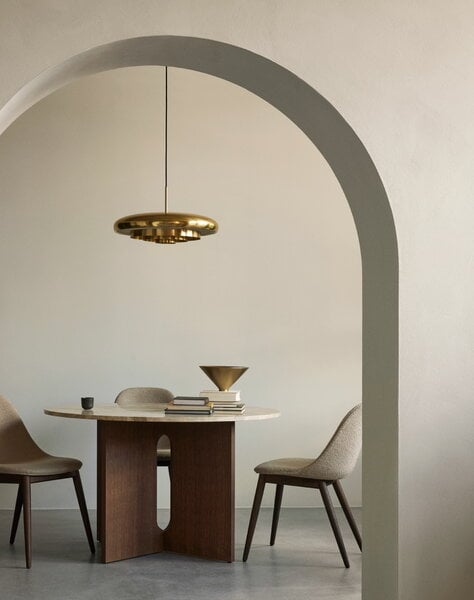 Pendant lamps, Resonant pendant, brass, Gold