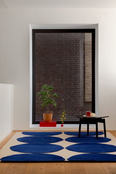 Wool rugs, Isot Kivet rug, blue, Blue