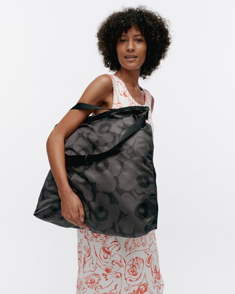 Marimekko Neat Crossbody Unikko shoulder bag, M, dark grey - grey