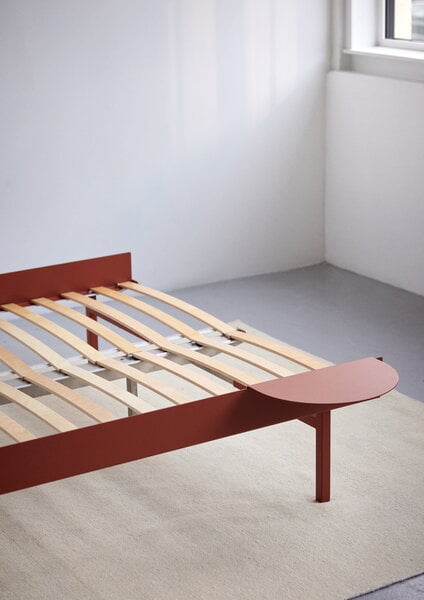 Bed frames, Bed, 90-180 cm, terracotta, Red