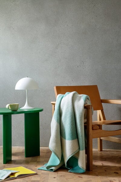 Coperte, Coperta Moon, 135 x 200 cm, tranquille green, Verde