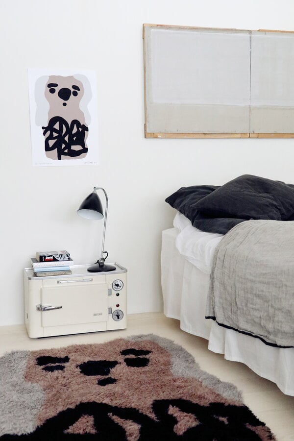 Wool rugs, Semi Koala wall hanging / rug, Multicolour