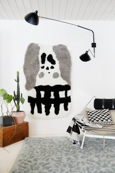 Wool rugs, Big Koala wall hanging / rug, Multicolour