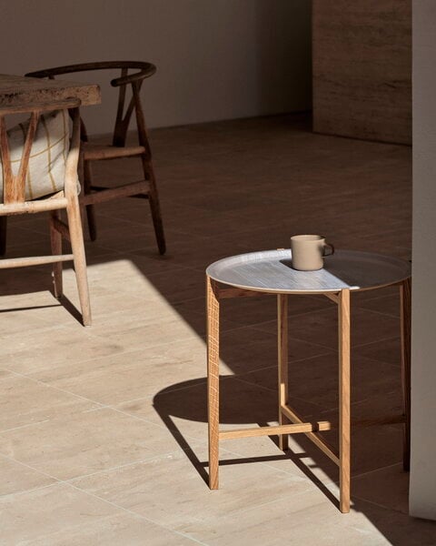 Side & end tables, Legs for Marimekko tray table, oak, Natural