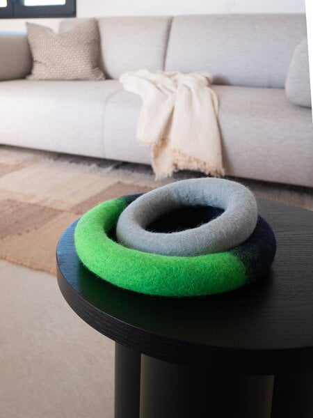 Pet accessories, Duo Circle dog toy, neon green - blue, Green