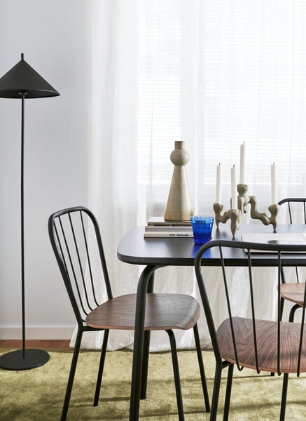 Ruokapöydät, Same pöytä, 70 x 115 cm, musta, Musta
