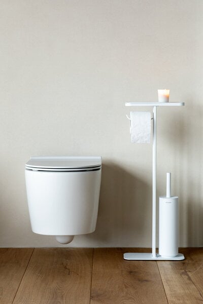 Toilet paper holders, MindSet toilet butler, mineral fresh white, White