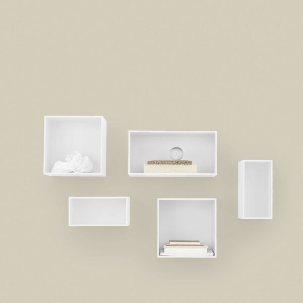 Shelving units, Mini Stacked 2.0, large, white , White