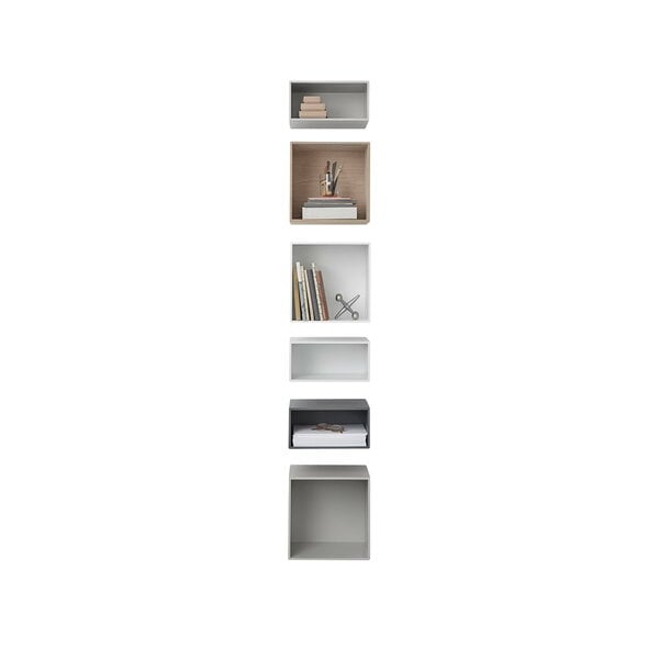 Shelving units, Mini Stacked 2.0, medium, white , White