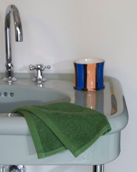 Asciugamani da bagno, Asciugamano per il viso Mono, matcha, Verde
