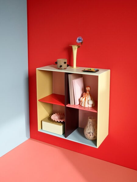 Wall shelves, KIMPOP x Montana Show bookshelf, multicolour, Multicolour