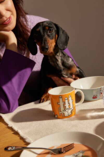 Cups & mugs, Moomin mug, Hattifatteners, orange, Orange