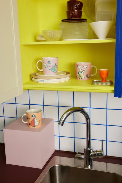 Cups & mugs, Moomin mug 0,4 L, ABC, A, Orange