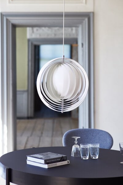 Suspensions, Suspension Moon 44,5 cm, blanc, Blanc